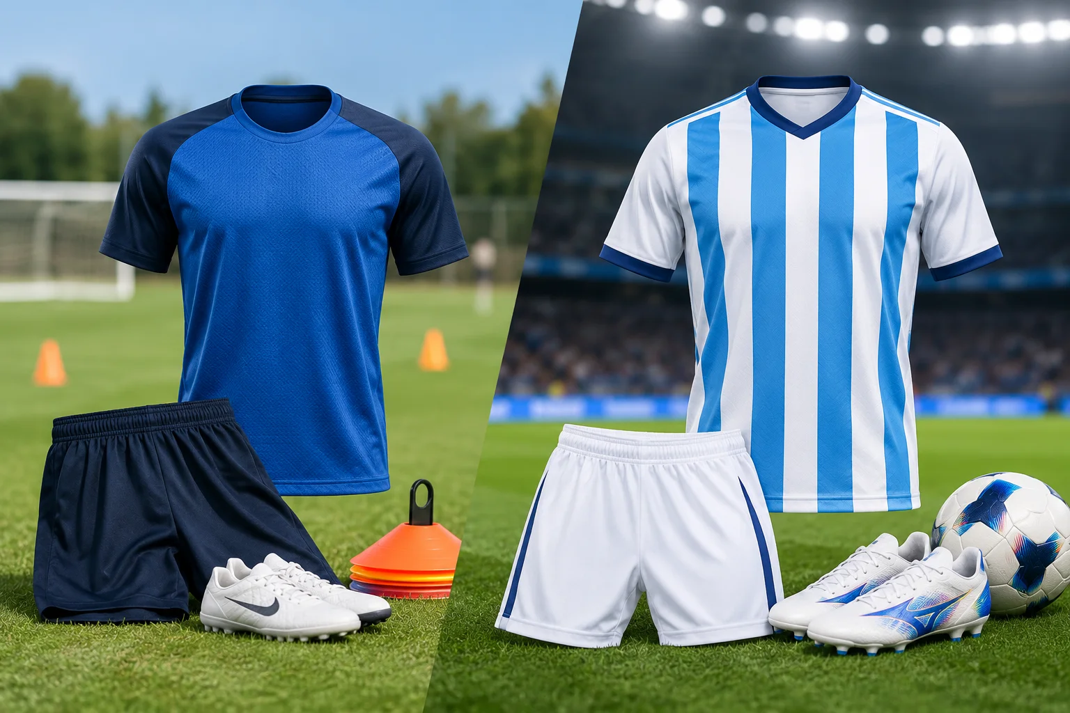 Football Training Kit vs Match Kit: What’s Actually Different