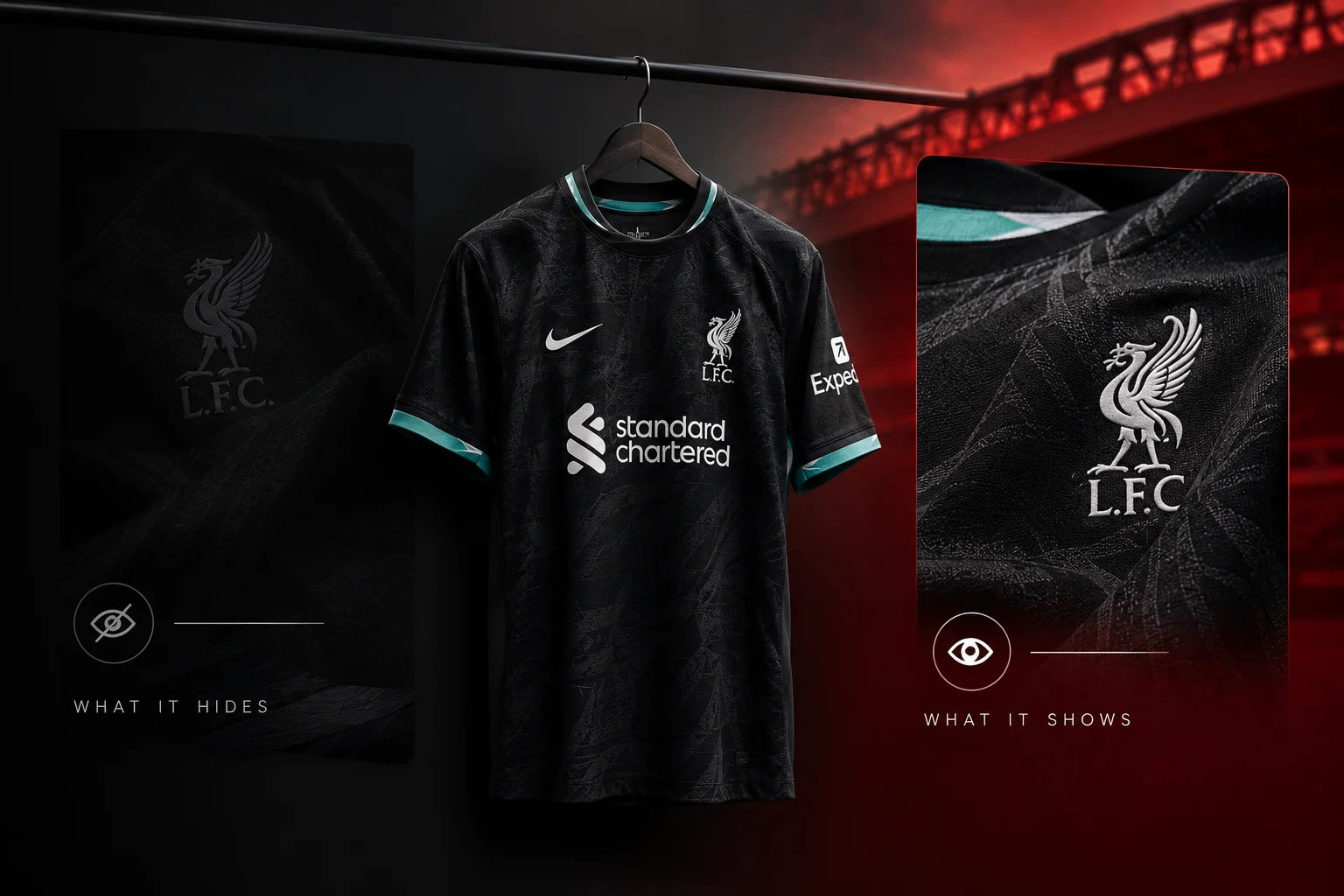 Liverpool Football Kits: What a Dark Shirt Hides and What It Shows